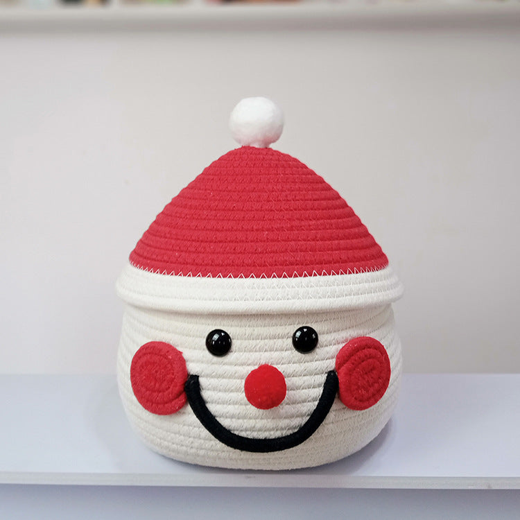 Decorative Santa Claus Basket | High & Bury