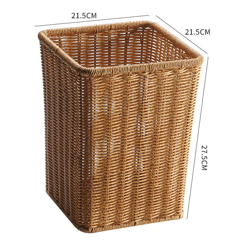Decorative Braided Storage Basket | High & Bury