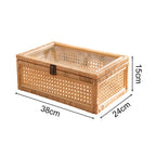Practical Storage Box with Glass Surface | High & Bury