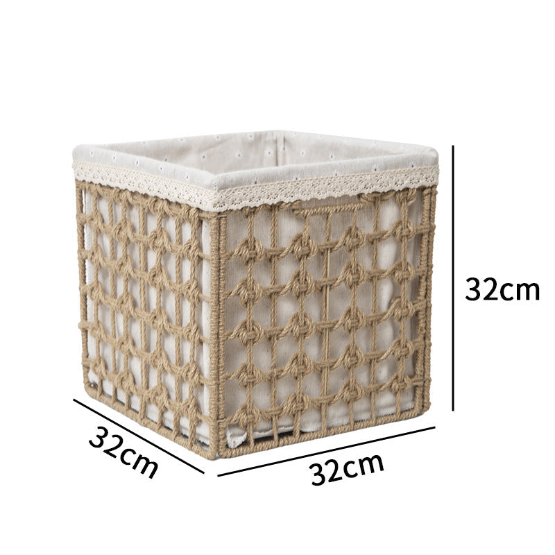 Storage Basket made of Woven Material Model Vcoj | High & Bury