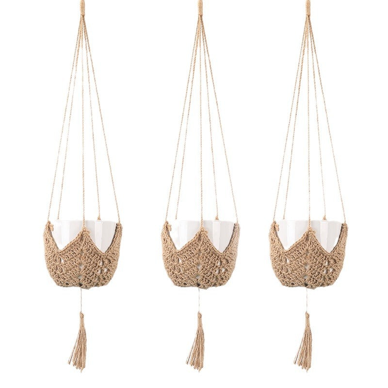 Plant Hammock Hanging Handcrafted | High & Bury