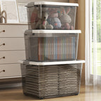 Storage Box Transparent White | High & Bury