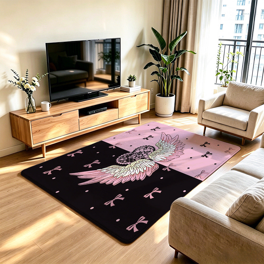 Artistic Skull Design Area Rug | High & Bury
