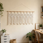 Macrame Decor Curtain | High & Bury