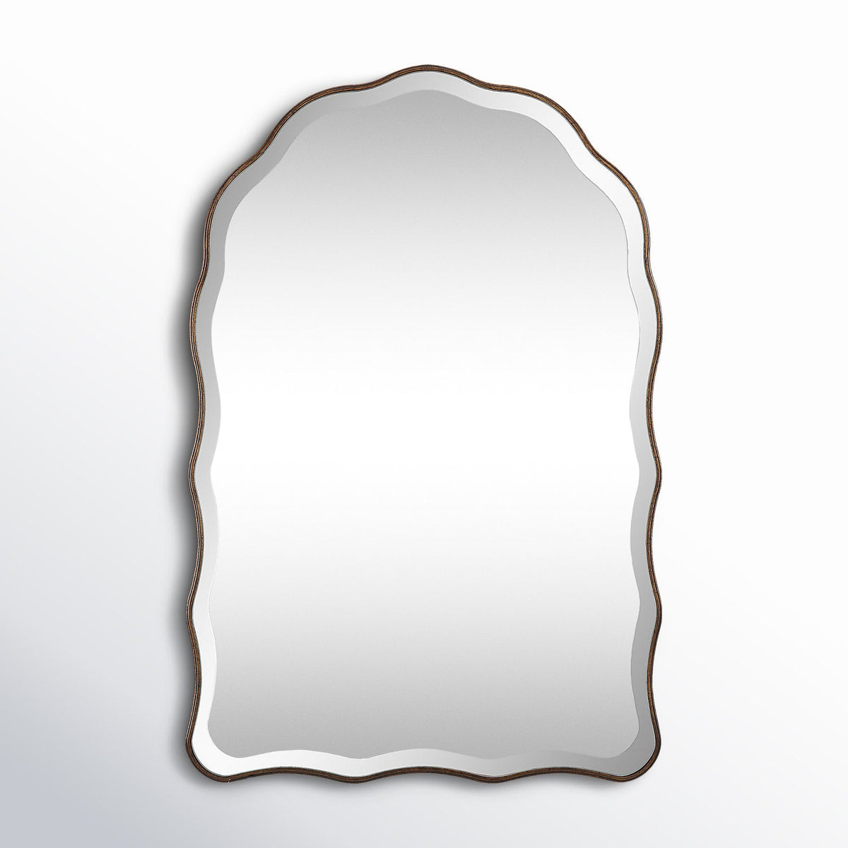 Artistic Wavy Wall Mirror | High & Bury