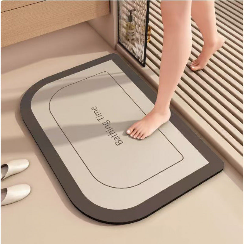 Absorbent Luxury Shower Mat | High & Bury