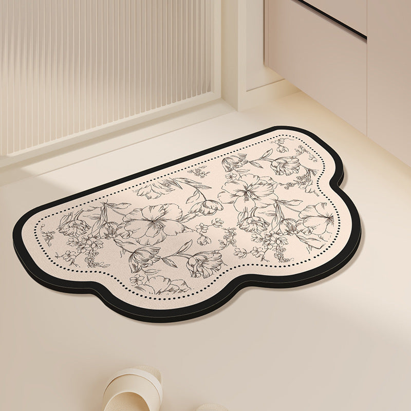 Absorbent Luxury Shower Mat | High & Bury