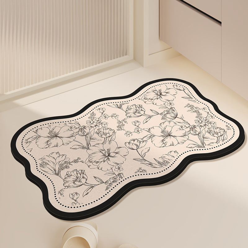 Absorbent Luxury Shower Mat | High & Bury