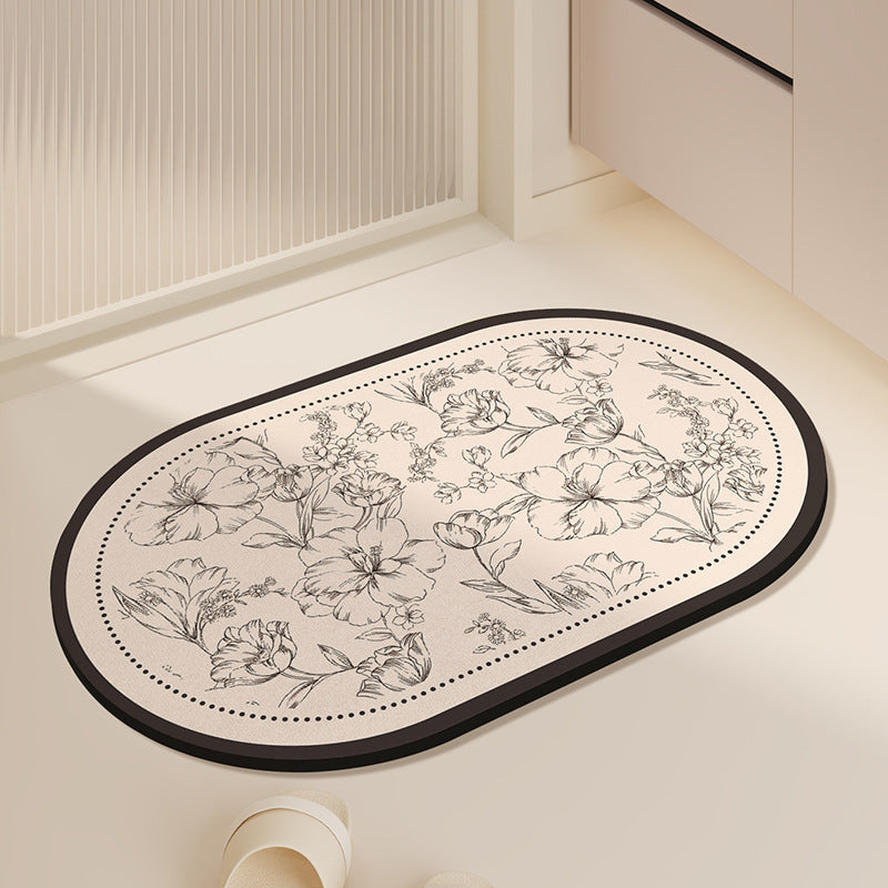 Absorbent Luxury Shower Mat | High & Bury