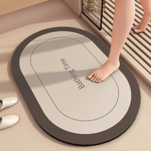 Absorbent Luxury Shower Mat | High & Bury