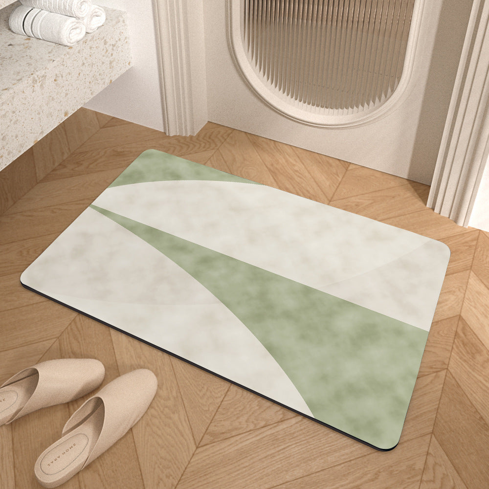 Abstract Art-Themed Indoor Area Mat | High & Bury
