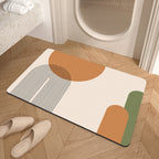 Abstract Art-Themed Indoor Area Mat | High & Bury