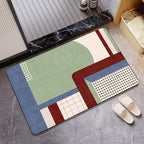 Abstract Art-Themed Indoor Area Mat | High & Bury