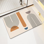 Abstract Art-Themed Indoor Area Mat | High & Bury