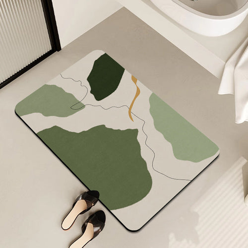 Abstract Art-Themed Indoor Area Mat | High & Bury