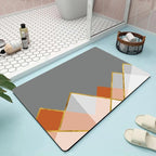 Abstract Floral Bathroom Mat | High & Bury