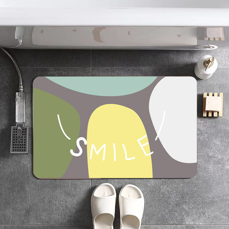 Abstract Landscape Bath Mat | High & Bury