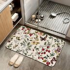 Abstract Marble Design Bath Mat | High & Bury