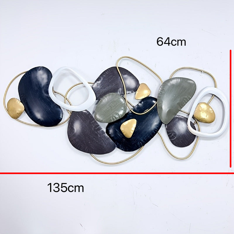 Abstract Metal Wall Sculpture | High & Bury