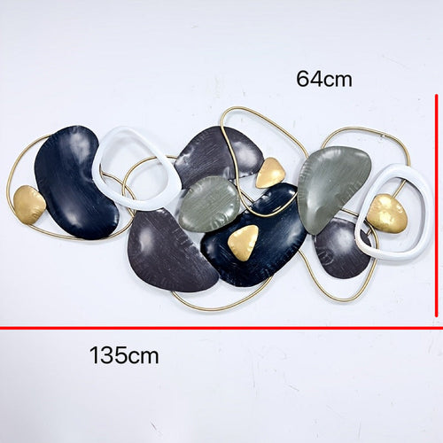 Abstract Metal Wall Sculpture | High & Bury