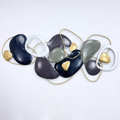 Abstract Metal Wall Sculpture | High & Bury