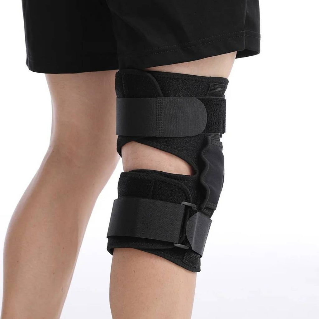 ACL Knee Brace with Open Patella, Dual Hinges and Adjustable Straps, view 4