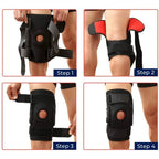 ACL Knee Brace with Open Patella, Dual Hinges and Adjustable Straps, view 5