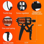 Adjustable Hand Grip Strengthener, 5–165 kg Steel Spring Trainer, view 5