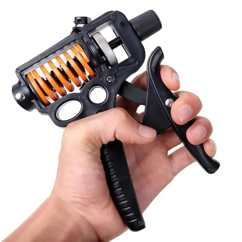 Adjustable Hand Grip Strengthener, 5–165 kg Steel Spring Trainer