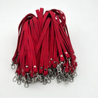 Adjustable Lanyard Black Gray Wine Red | High & Bury