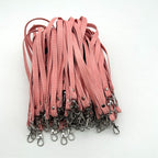 Adjustable Lanyard Black Gray Wine Red | High & Bury
