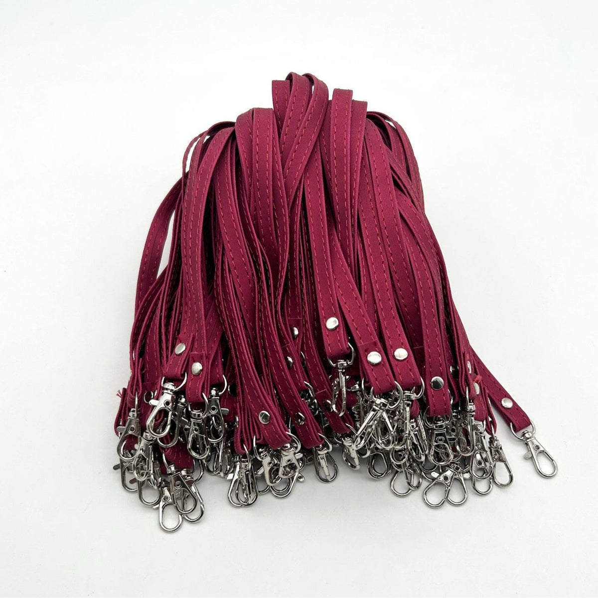 Adjustable Lanyard Black Gray Wine Red | High & Bury