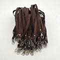 Adjustable Lanyard Black Gray Wine Red | High & Bury