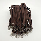 Adjustable Lanyard Black Gray Wine Red | High & Bury