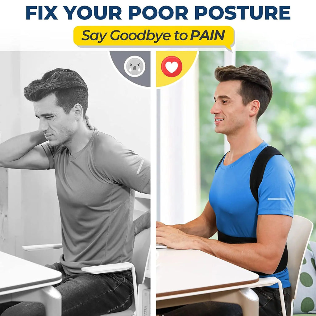 Adjustable Lumbar Support Posture Corrector Belt for Men and Women, view 10