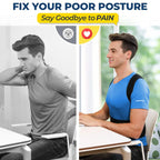 Adjustable Lumbar Support Posture Corrector Belt for Men and Women, view 10