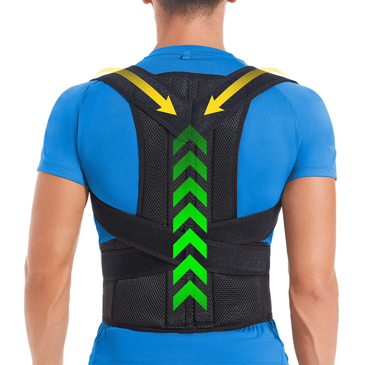Adjustable Lumbar Support Posture Corrector Belt for Men and Women, view 13