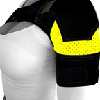 Adjustable Neoprene Shoulder Support Sleeve with Compression Pad, view 5