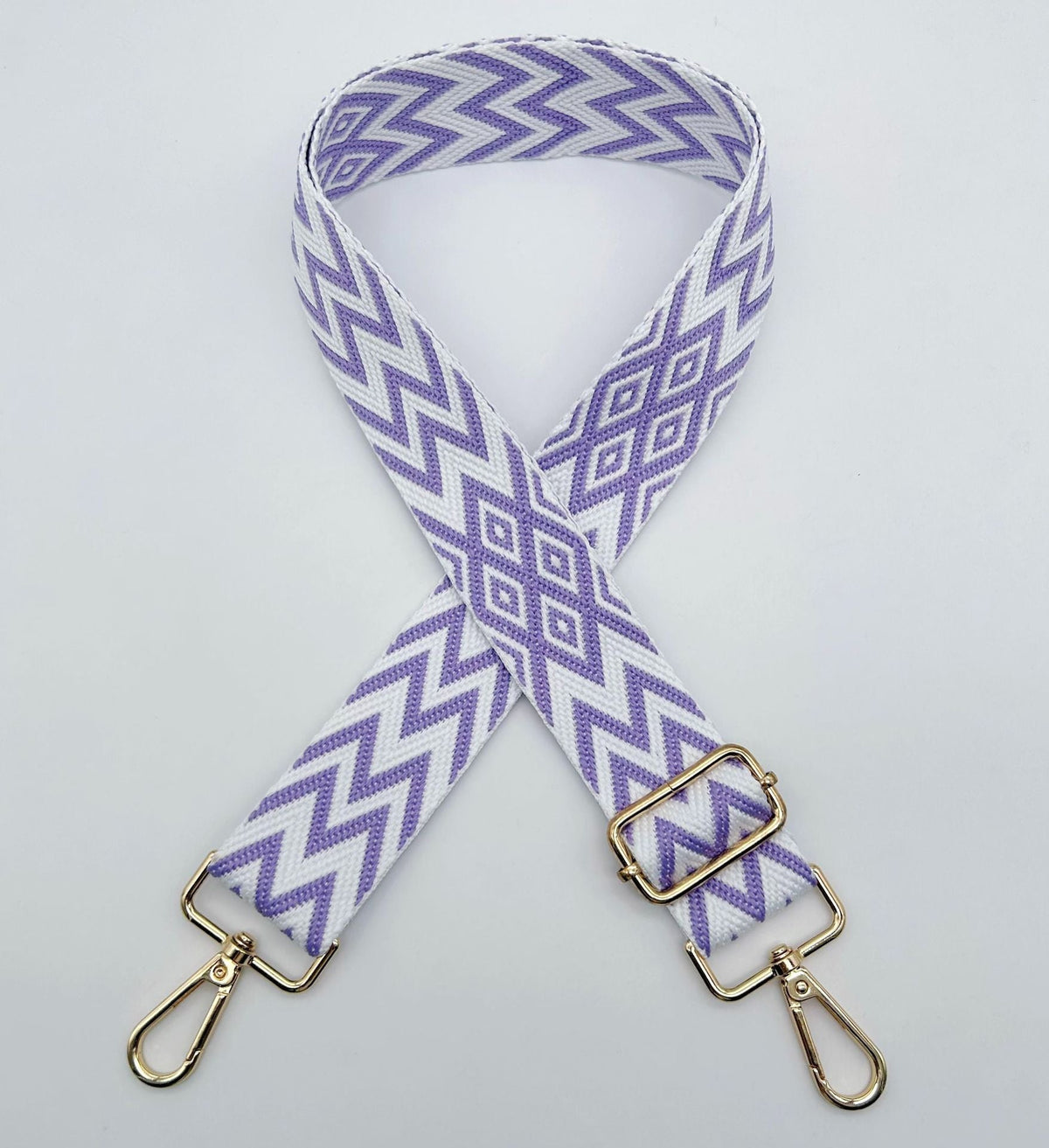 Adjustable Patterned Bag Strap | High & Bury