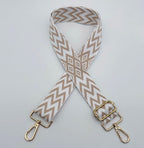 Adjustable Patterned Bag Strap | High & Bury