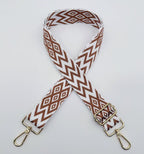 Adjustable Patterned Bag Strap | High & Bury