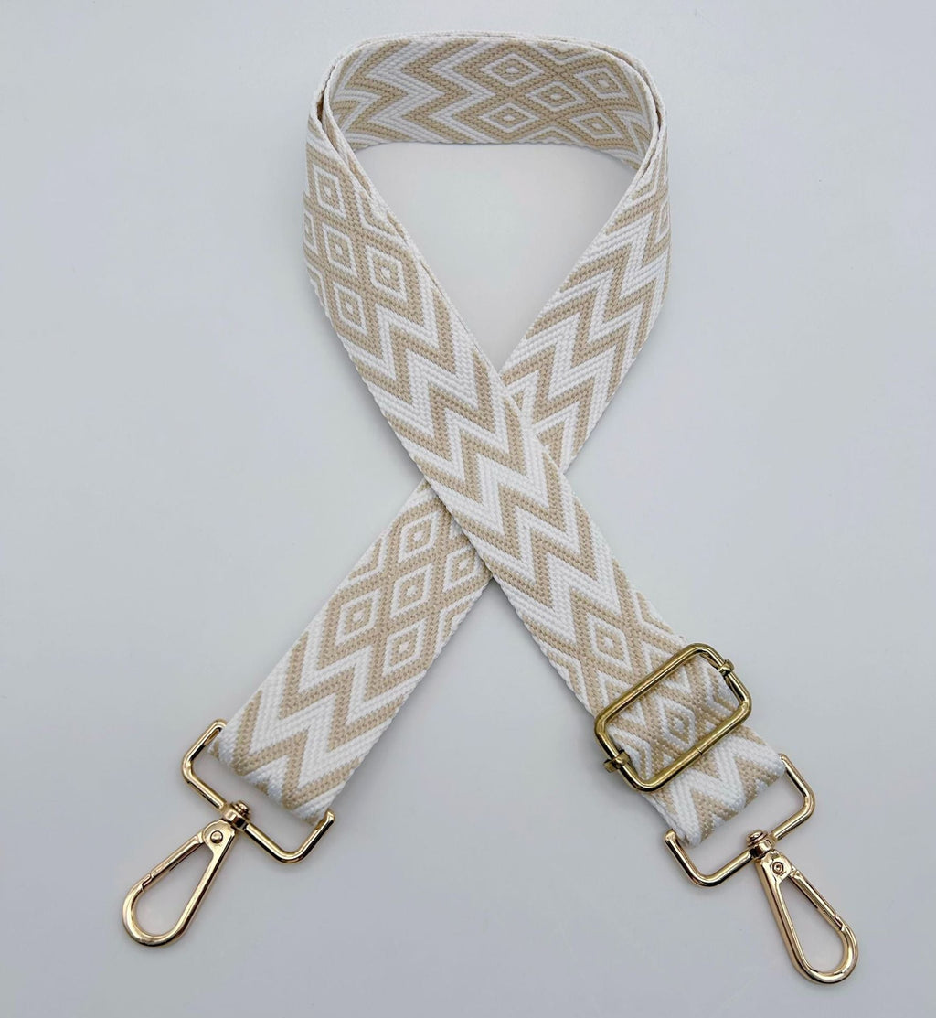 Adjustable Patterned Bag Strap | High & Bury