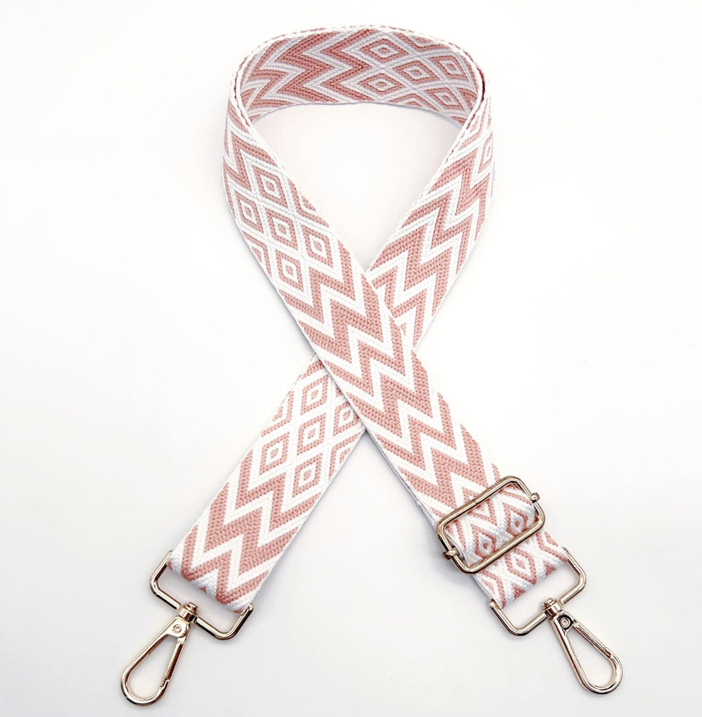 Adjustable Patterned Bag Strap | High & Bury