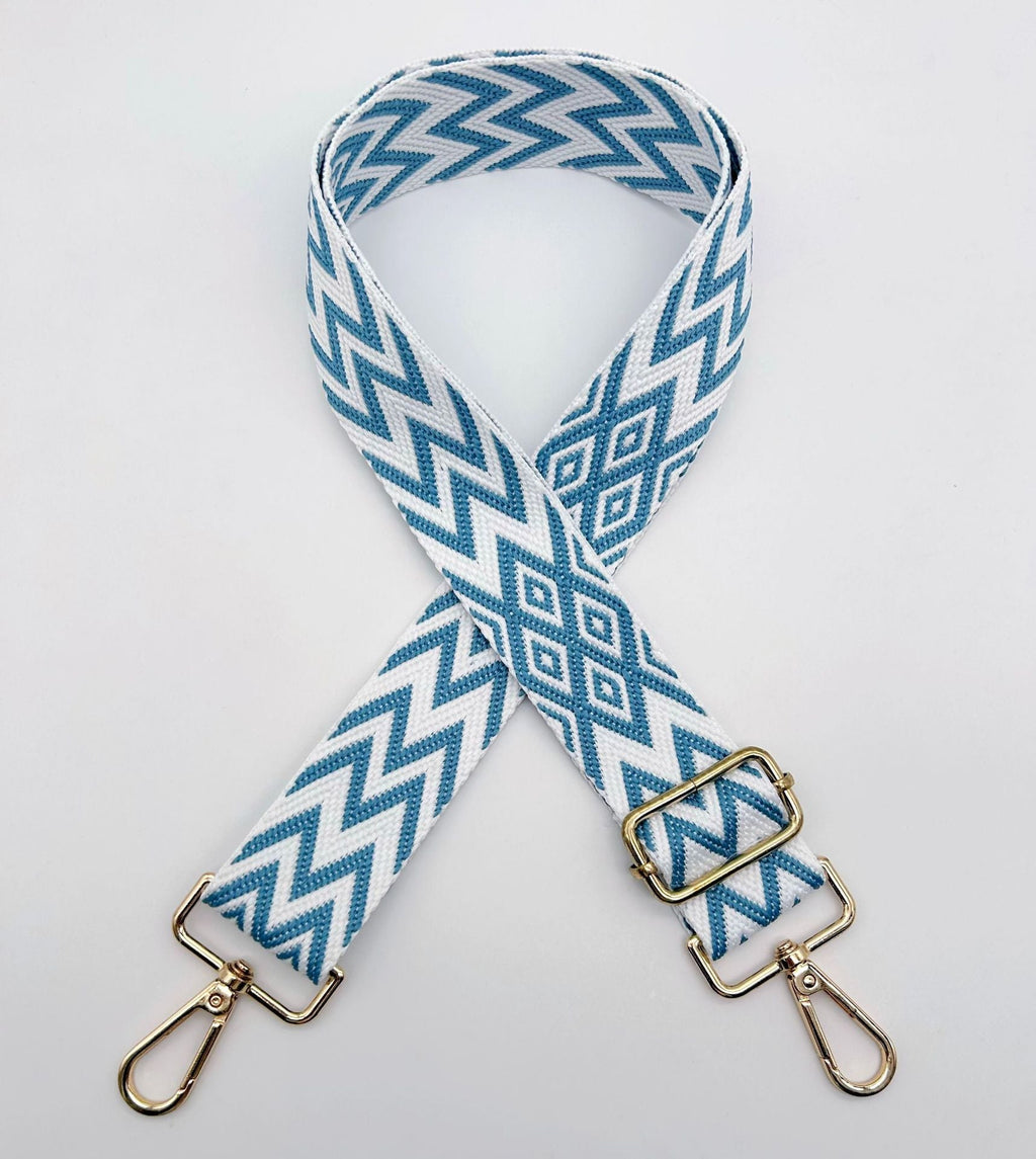 Adjustable Patterned Bag Strap | High & Bury