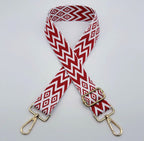 Adjustable Patterned Bag Strap | High & Bury