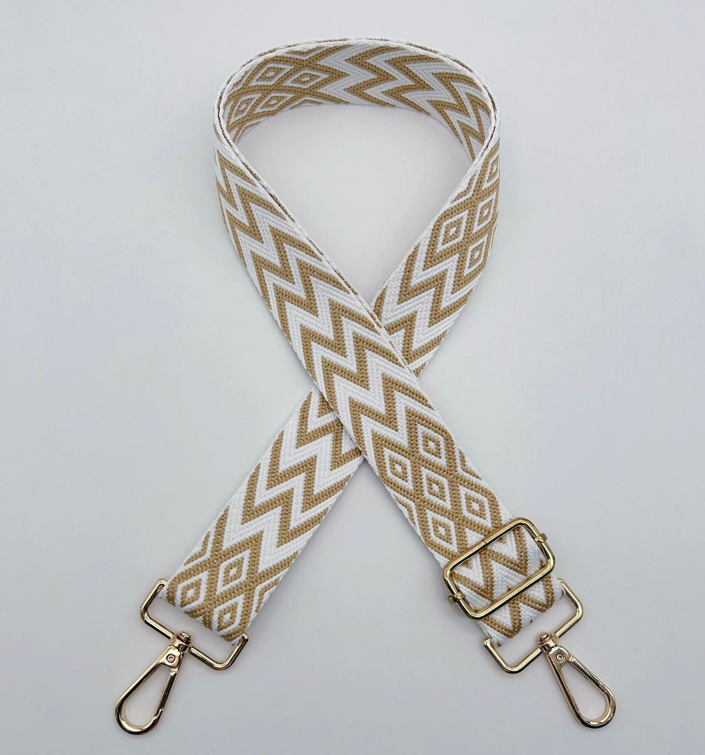 Adjustable Patterned Bag Strap | High & Bury