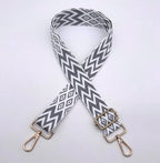 Adjustable Patterned Bag Strap | High & Bury
