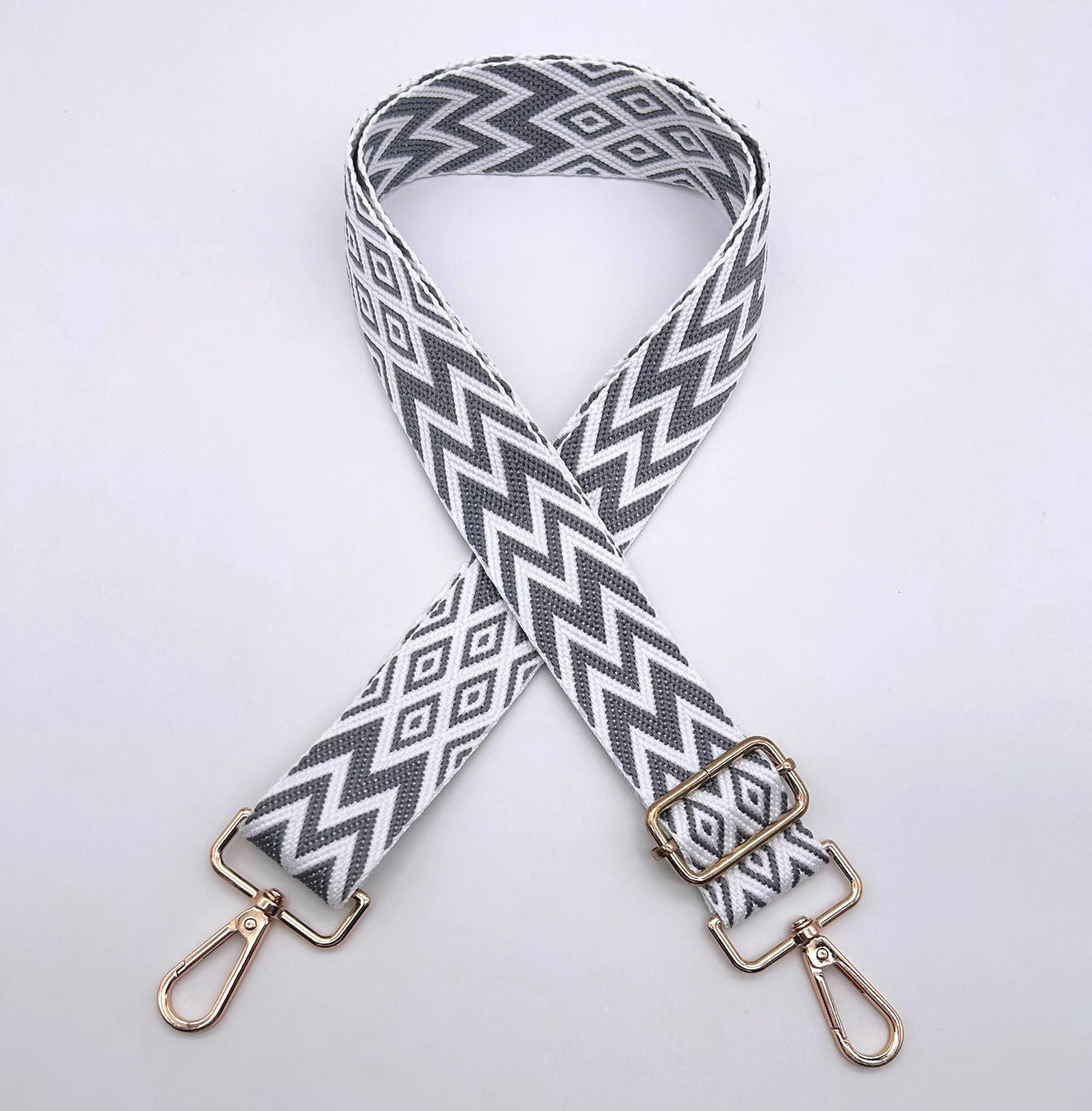 Adjustable Patterned Bag Strap | High & Bury