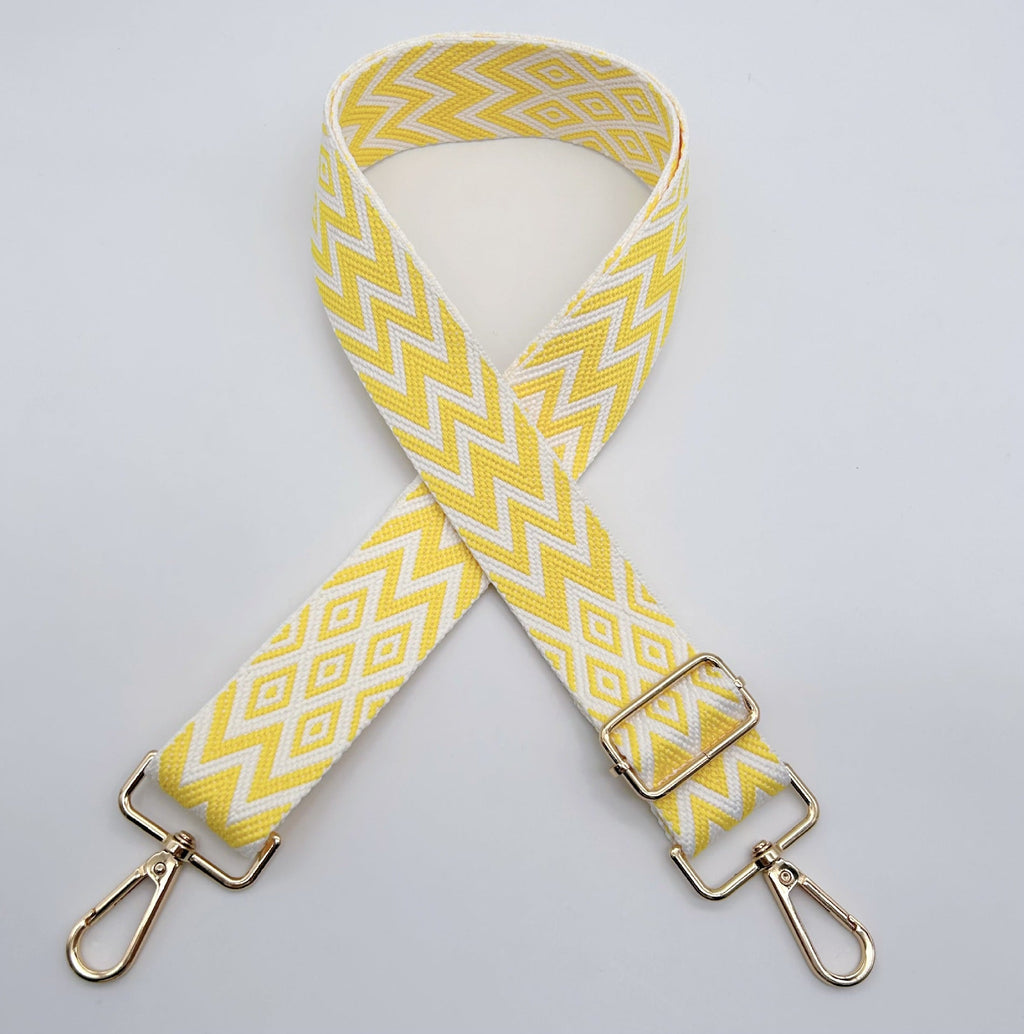 Adjustable Patterned Bag Strap | High & Bury