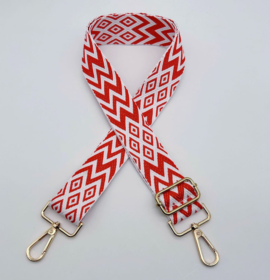 Adjustable Patterned Bag Strap | High & Bury